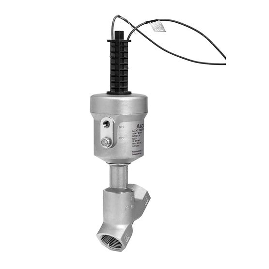 ASCO™ 系列 290D 压力操控活塞阀